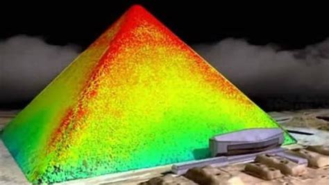 thermal scan of giza pyramids may point to hidden tombs ancient
