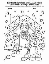 Coloring Contest Christmas Kids Sharpen Crayons Pencils Step Color Two sketch template