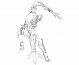 Voldo Combo Soulcalibur Coloring Pages sketch template
