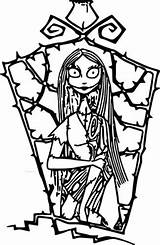 Nightmare Christmas Before Sally Coloring Pages Print Rag Doll sketch template