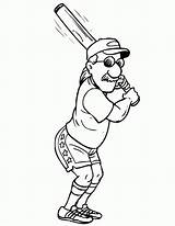 Kolorowanki Abuelo Jugando Dyscypliny Sportowe Bat Batter Beisbol Dibujosonline Kolorowanka Czasdzieci sketch template