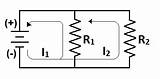 Resistors Parallel Current Through sketch template