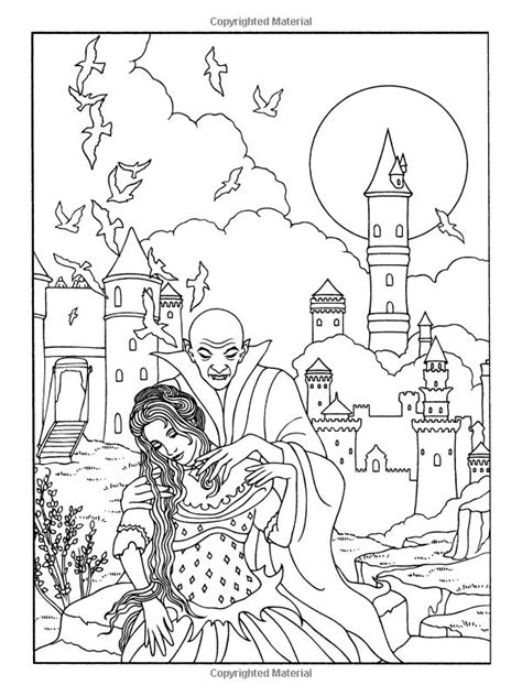 vampire coloring pages  adults  getdrawings