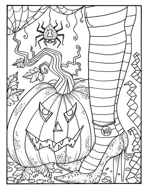 witchy feet  coloring page halloween coloring fun etsy