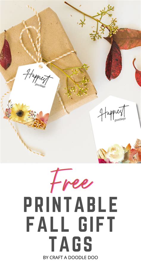 printable fall gift tags rustic fall digital paper pack launch