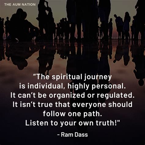 listen to your own truth ram dass quote spiritual