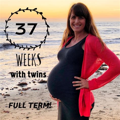 twin pregnancy update 37 weeks pregnant with twins full term