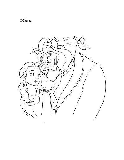 beauty   beast dancing coloring pages paintcolor ideas couldnt