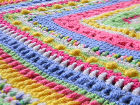 bizzy crochet faeries sampler baby afghan pattern