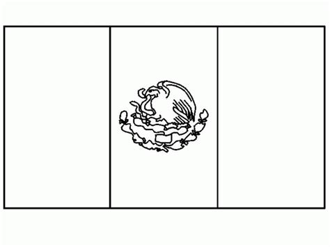 mexican flag coloring page coloring home