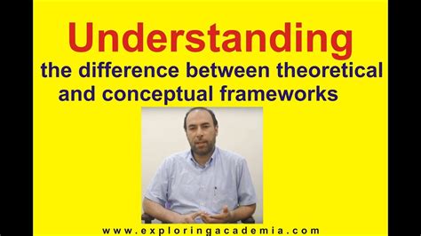 difference  theoretical framework  conceptual