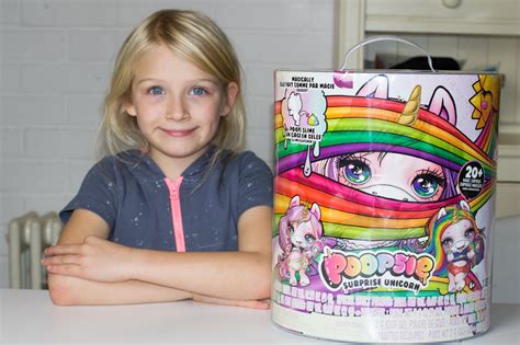 poopsie slime surprise unicorn review counting  ten