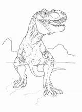 Jurassic Park Coloring Pages Movies Printable Coloriage Drawing Drawings Colorier Kb sketch template
