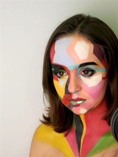 Pop Art Vector Face Paint By Yours Truly Check More