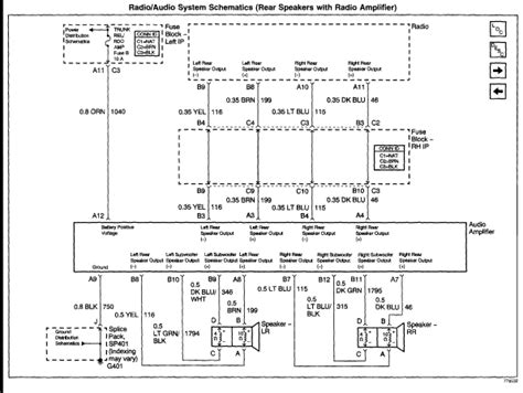 radio wiring diagram   chevy malibu wiring diagram