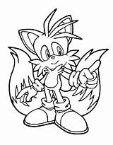 Sonic Coloring Pages Hedgehog Print Color Kids sketch template