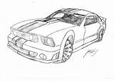 Shelby Gt Gt500 sketch template