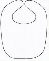Baby Onesie Outline Template Clipart Library Bib sketch template