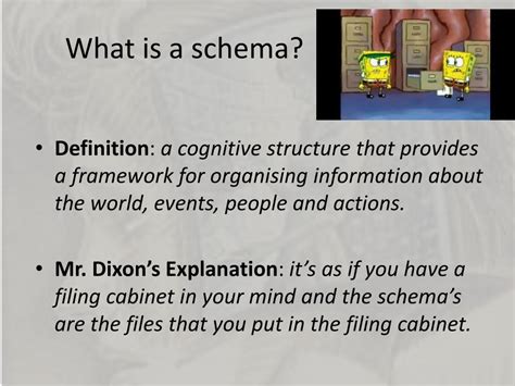 schema theory powerpoint    id