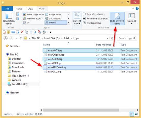How To Hide Files Quickly In Windows 8 1