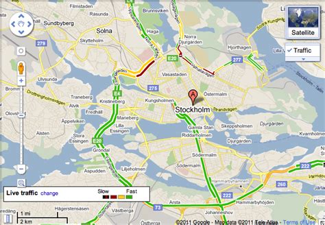 road traffic data  google maps  sweden  taiwan