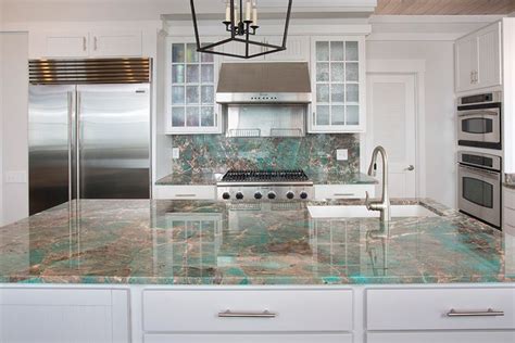 amazonite counter kitchen distinctivejpg  pixels countertops quartzite countertops