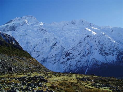 mount cook  zealand  photo  freeimages