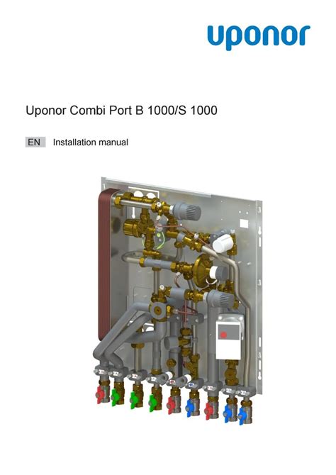 uponor thermal actuator manual
