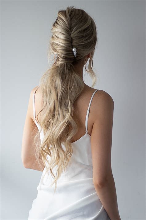 simple prom hairstyles  perfect  long hair alex gaboury