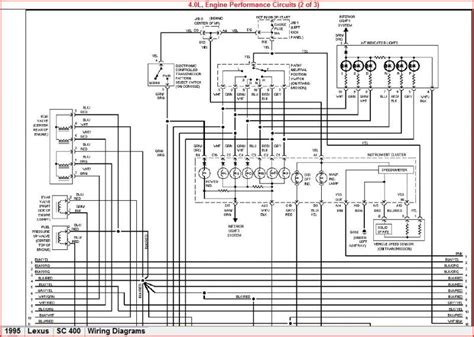 lexus sc radio  amp wiring diagram