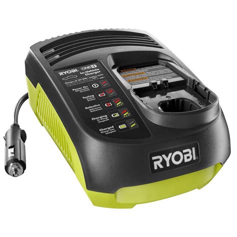 Ryobi 18 Volt One In Vehicle Dual Chemistry Charger For Use With 12v