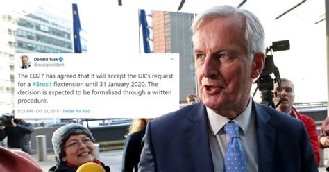 eu agrees  brexit flextension   january  metro news