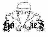 Homie Drawing Gangsta Sketch Getdrawings sketch template