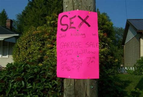 30 honest yard sale signs… these all are hilariously brutal