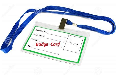 badge card