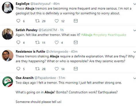 Abuja Residents Raise Alarm As They Experience Repeated
