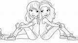 Coloring Pages Friend Girls Spray Friends Paint Printable Forever Drawing Color Friendship Getcolorings Print Getdrawings sketch template
