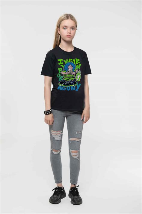 billie eilish kids agony logo tee paradiso clothing