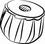 Tabla Clipart Music Tabala Icon Membranophone Indian Vector Clip Drum Traditional Clipground Cliparts Illustration Iconfinder sketch template