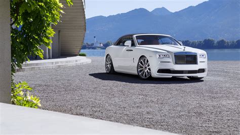 wallpaper spofec rolls royce dawn white luxury cars