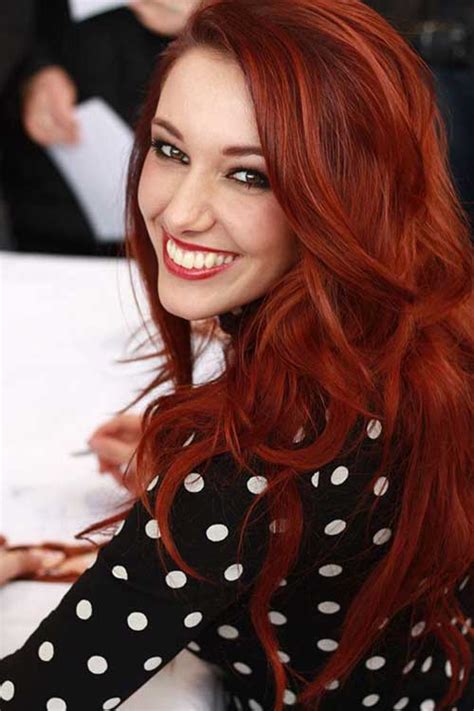 20 Hair Red Color Hairstyles And Haircuts Lovely