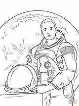 Neil Armstrong Coloring Pages Clipart Cartoon Moon Printable Drawing Astronauts Supercoloring Kids Space Cartoons Colorings Printables sketch template