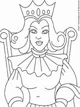 Queen Coloring Pages Kids Queens Color Drawing Medieval Printable Kings Print Colouring Book Getdrawings Getcolorings Printables Girls Lightupyourbrain Ages Recommended sketch template