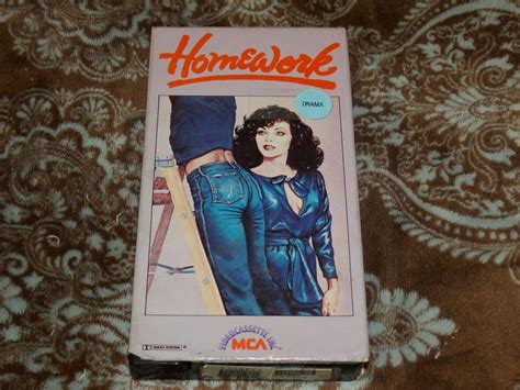 Homework Vhs 1983 Oop 1st Mca Rainbow Release Joan
