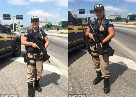 Tough Cookie Mari Ag Is A Brazilian Police Woman