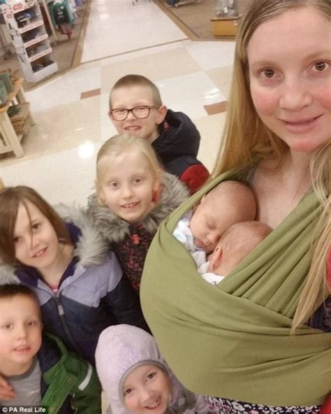 mother gave birth to three sets of twins without ivf daily mail online