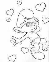 Puffi Personaggi Smurfs Giochiecolori Fabio sketch template