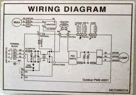 lg window ac wiring diagram  complete guide  wiring  ac unit