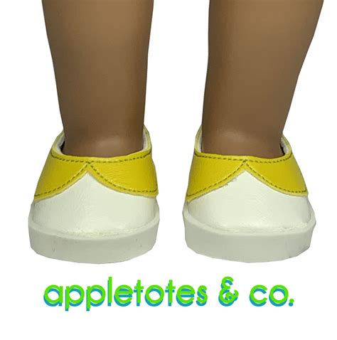oopsie daisy shoes ith embroidery patterns for 18 dolls appletotes and co