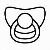 Baby Pacifier Dummy Icon Yumminky Suck Infant Equipment Editor Open sketch template